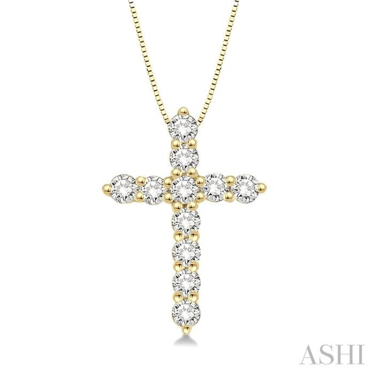 Cross Diamond Pendant