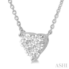 Heart Shape Lovebright Essential Diamond Necklace