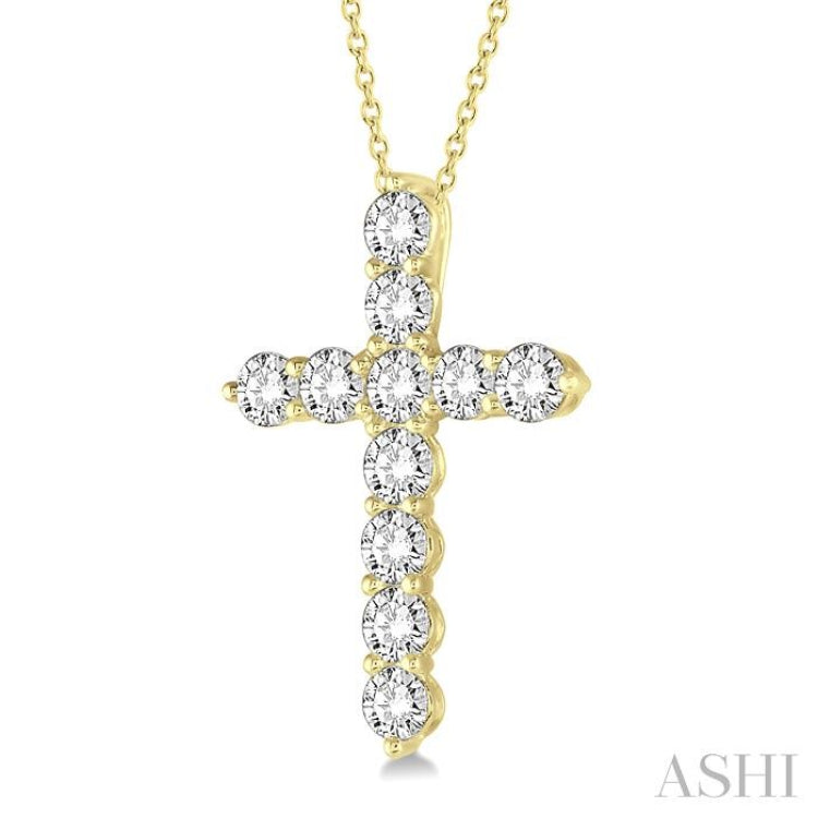 Cross Diamond Pendant