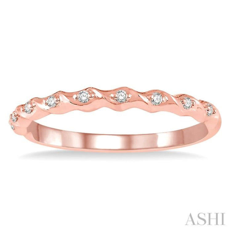 Stackable Diamond Wedding Band