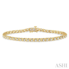 Tulip Diamond Tennis Bracelet