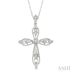 Cross Diamond Fashion Pendant