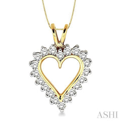 Heart Shape Diamond Fashion Pendant