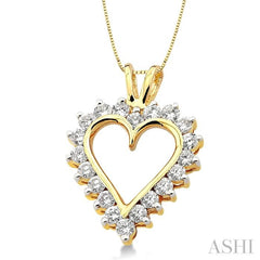 Heart Shape Diamond Fashion Pendant