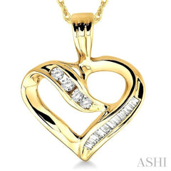 Heart Shape Diamond Fashion Pendant