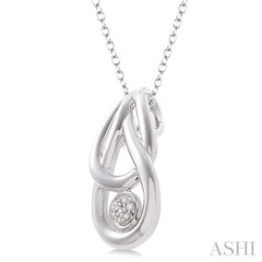 Silver Diamond Fashion Pendant