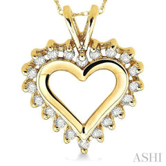 Heart Shape Diamond Fashion Pendant