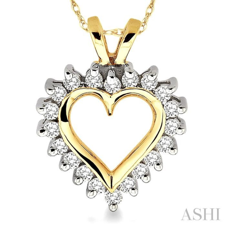 Heart Shape Diamond Fashion Pendant