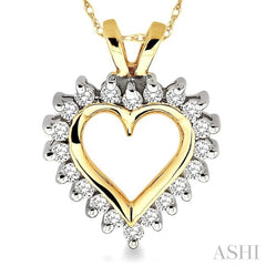 Heart Shape Diamond Fashion Pendant