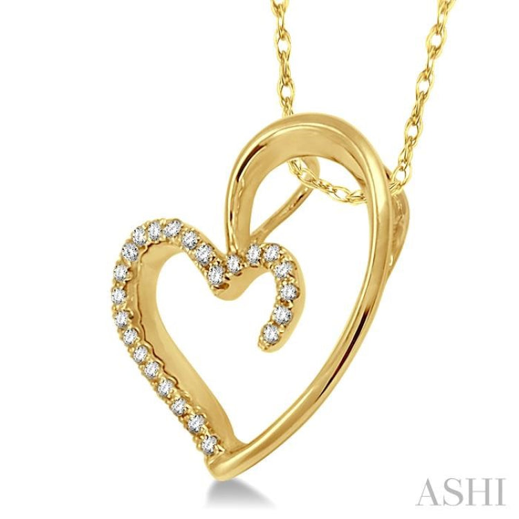 Heart Shape Diamond Fashion Pendant