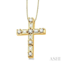 Cross Diamond Pendant