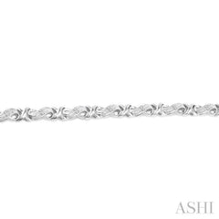 Silver Diamond Bracelet