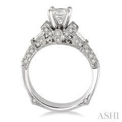 Princess Shape Diamond Engagement Ring