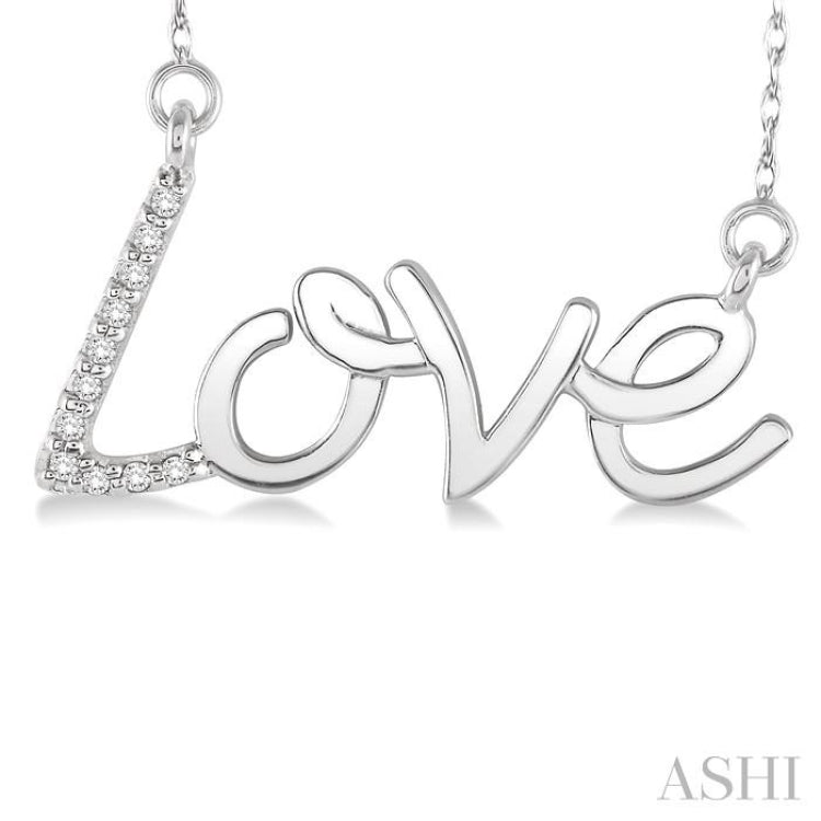 Love Diamond Fashion Pendant