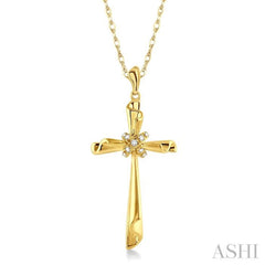 Cross Diamond Fashion Pendant