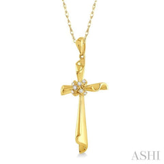 Cross Diamond Fashion Pendant