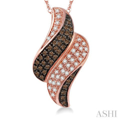 Champagne Diamond Fashion Pendant