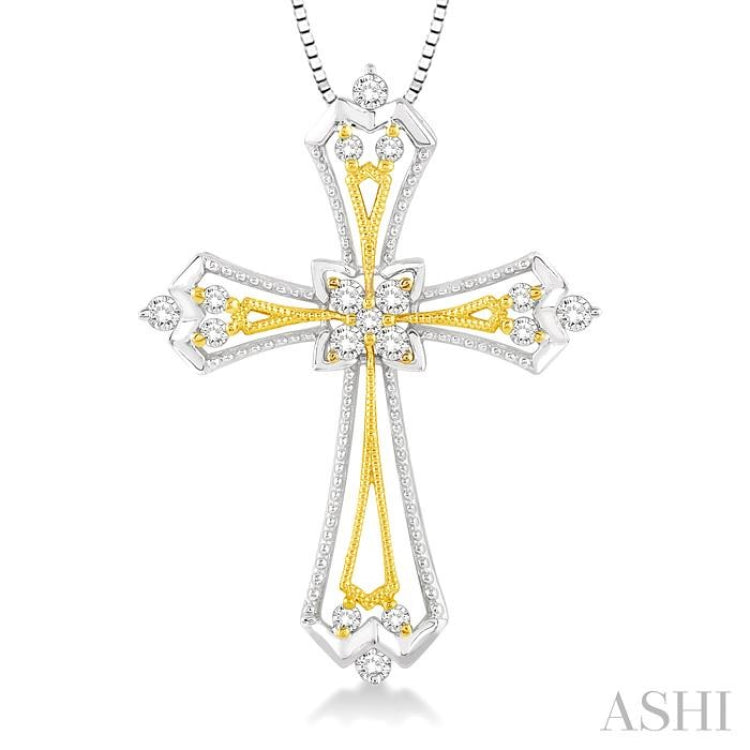 Cross Diamond Fashion Pendant