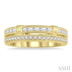 Stackable Baguette Diamond Fashion Band