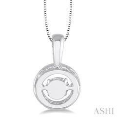 Round Shape Emotion Diamond Pendant