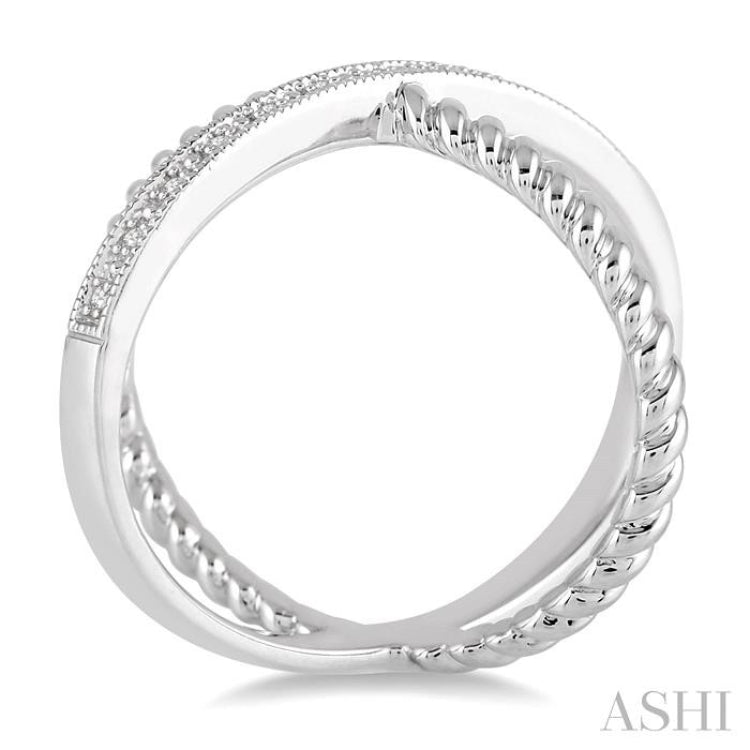 Silver Diamond Fashion Ring