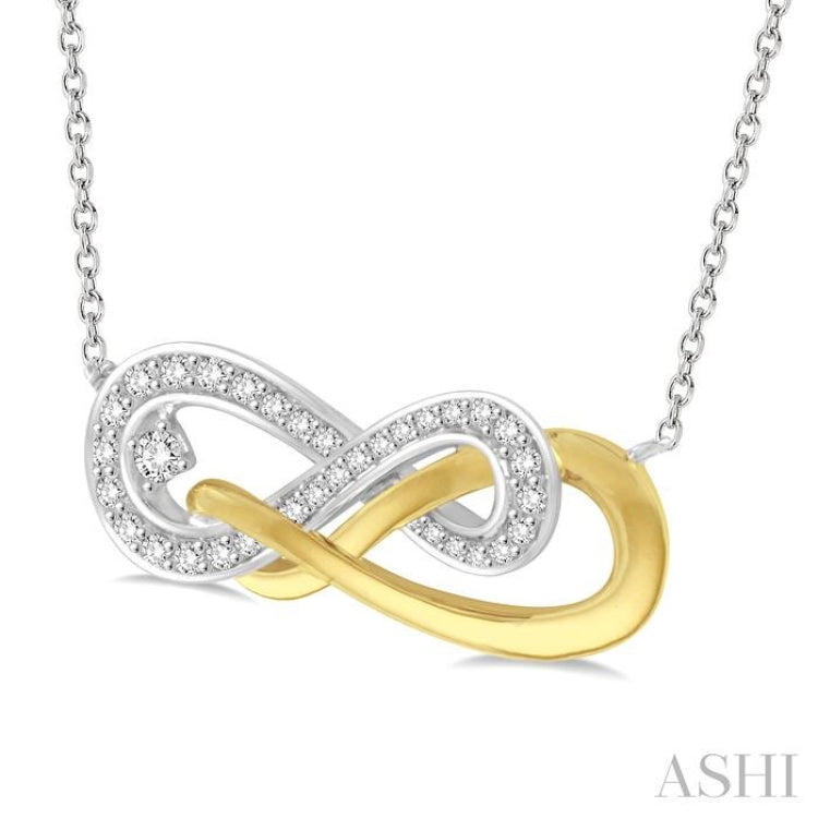 Infinity Diamond Fashion Necklace