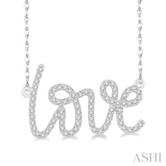 Love Diamond Fashion Pendant