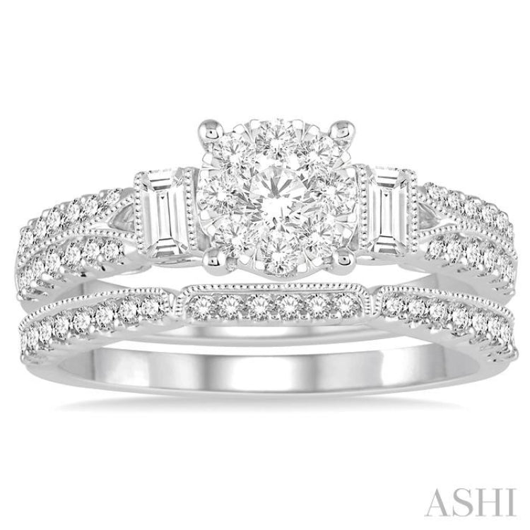 Lovebright Diamond Wedding Set