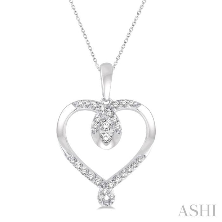 Heart Shape Diamond Fashion Pendant