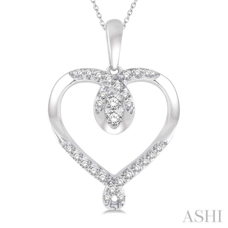 Heart Shape Diamond Fashion Pendant