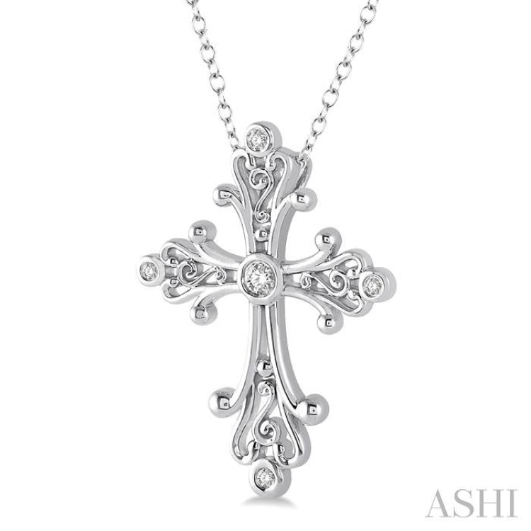 Cross Diamond Fashion Pendant