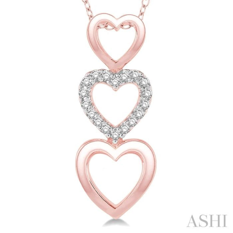 Heart Shape Diamond Fashion Pendant