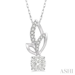 Round Shape Lovebright Diamond Fashion Pendant