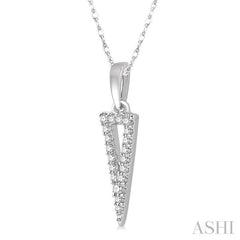 Triangle Diamond Fashion Pendant