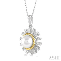 Pearl & Diamond Pendant