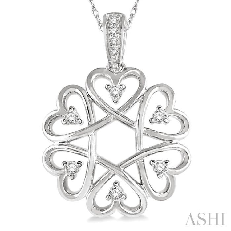 Heart Shape Diamond Fashion Pendant