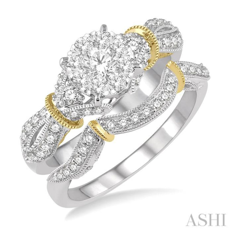 Lovebright Diamond Wedding Set