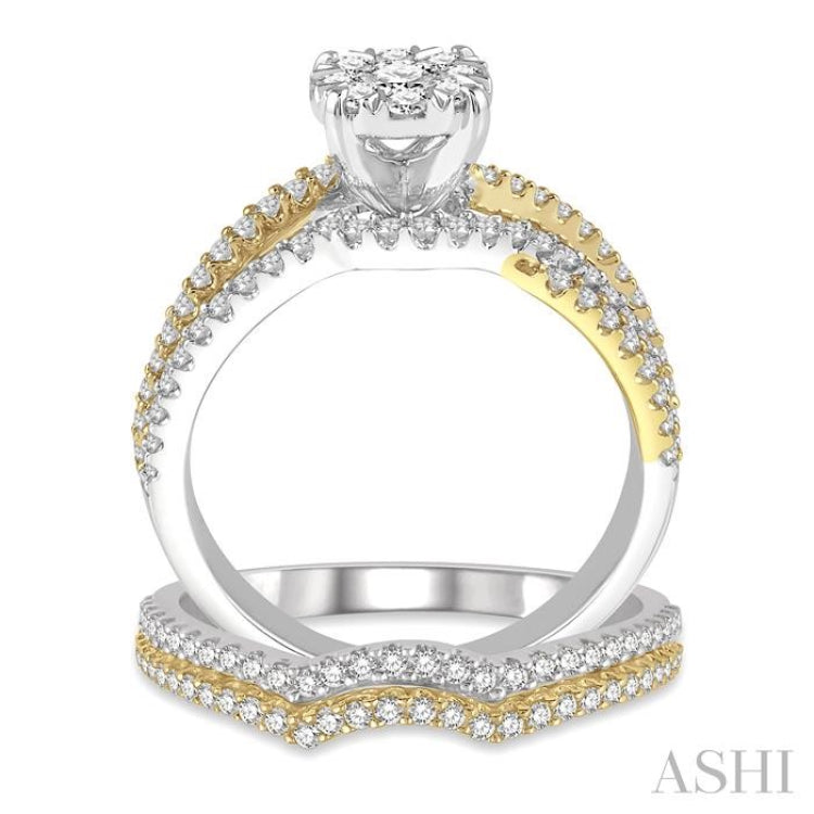 Lovebright Diamond Wedding Set