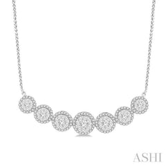 Halo Lovebright Diamond Necklace