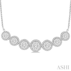 Halo Lovebright Diamond Necklace