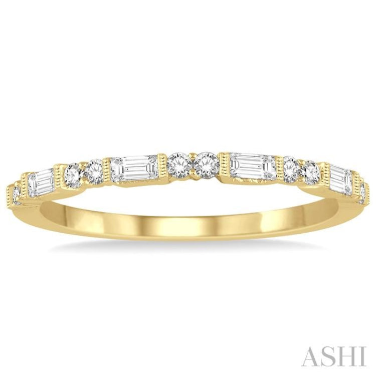 Baguette Diamond Wedding Band