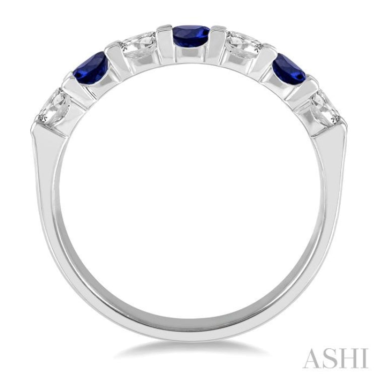 7 Alternate Gemstone & Diamond Wedding Band