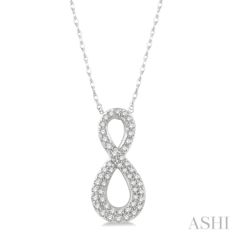 Infinity Diamond Pendant