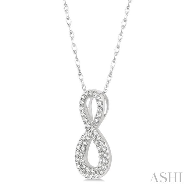 Infinity Diamond Pendant