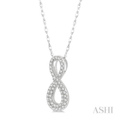 Infinity Diamond Pendant