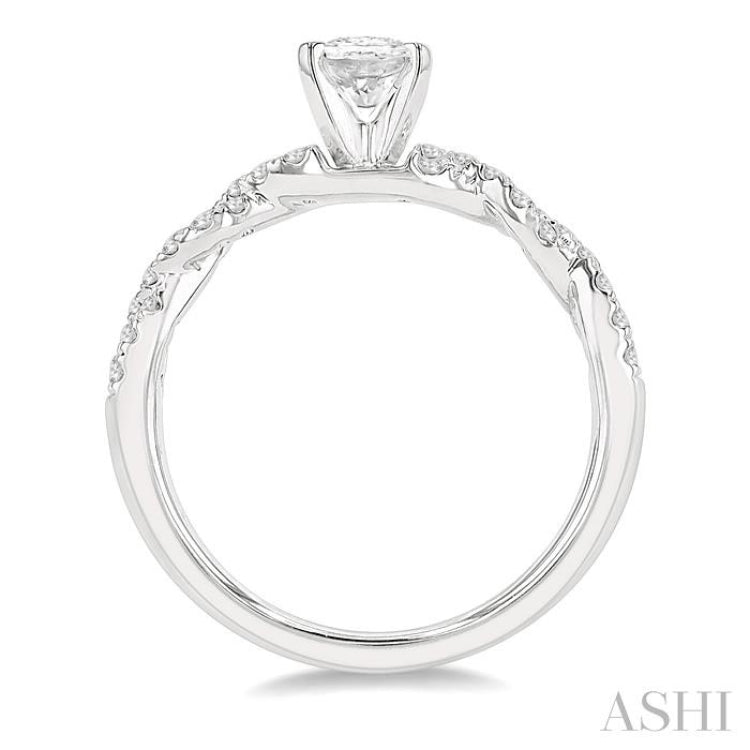 Oval Shape Diamond Engagement Ring