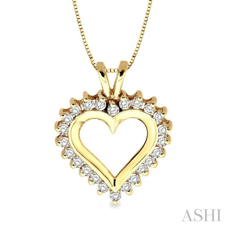 Heart Shape Diamond Fashion Pendant