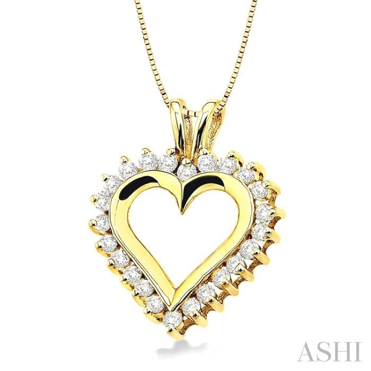 Heart Shape Diamond Fashion Pendant