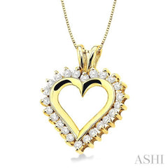 Heart Shape Diamond Fashion Pendant