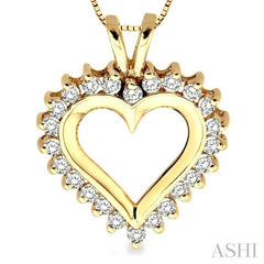 Heart Shape Diamond Fashion Pendant